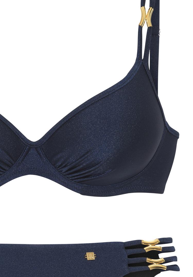 JETTE JETTE B&uuml;gel-Bikini Bikini Set Damen - marine - 3 | SportScheck