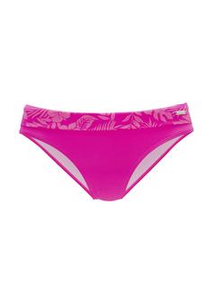 VENICE BEACH Bikini-Hose Bikini Hose Damen pink bedruckt