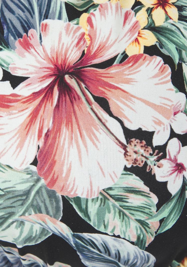 Lascana Lascana Triangel-Bikini-Top Bikini Oberteil Damen - schwarz bedruckt - 1 | SportScheck