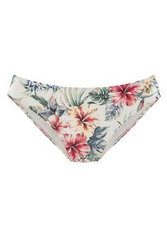 Lascana Bikini-Hose Bikini Hose Damen creme bedruckt