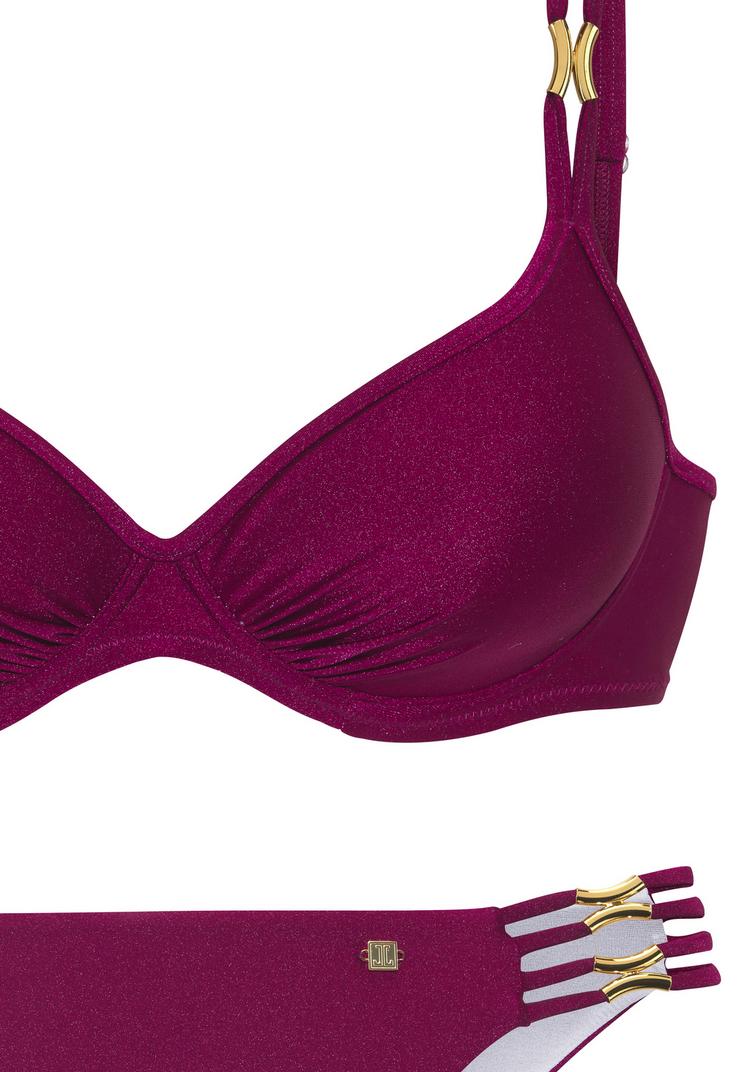 JETTE JETTE B&uuml;gel-Bikini Bikini Set Damen - beere - 0 | SportScheck