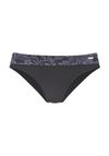 VENICE BEACH Bikini-Hose Bikini Hose Damen - schwarz bedruckt