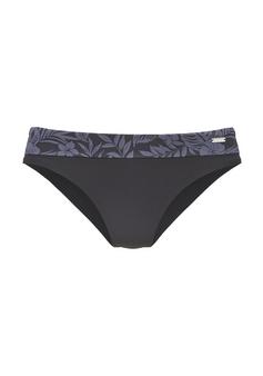 VENICE BEACH Bikini-Hose Bikini Hose Damen schwarz bedruckt