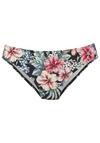 Lascana Bikini-Hose Bikini Hose Damen - schwarz bedruckt