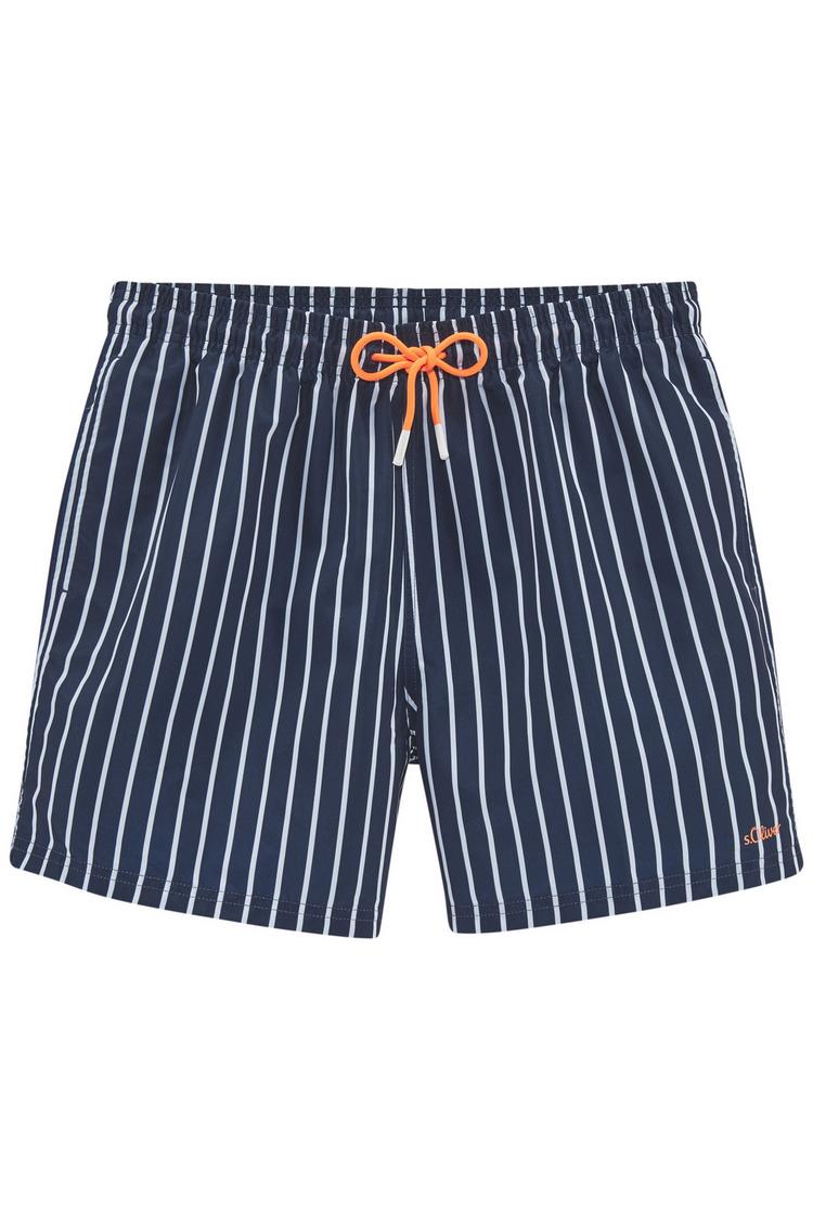 S.OLIVER S.OLIVER Badeshorts Badehose Herren - marine gestreift - 0 | SportScheck