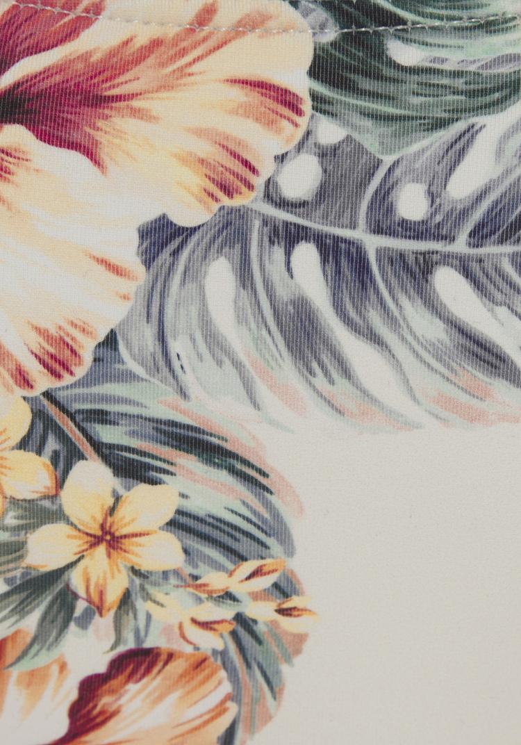 Lascana Lascana Bustier-Bikini-Top Bikini Oberteil Damen - creme bedruckt - 0 | SportScheck