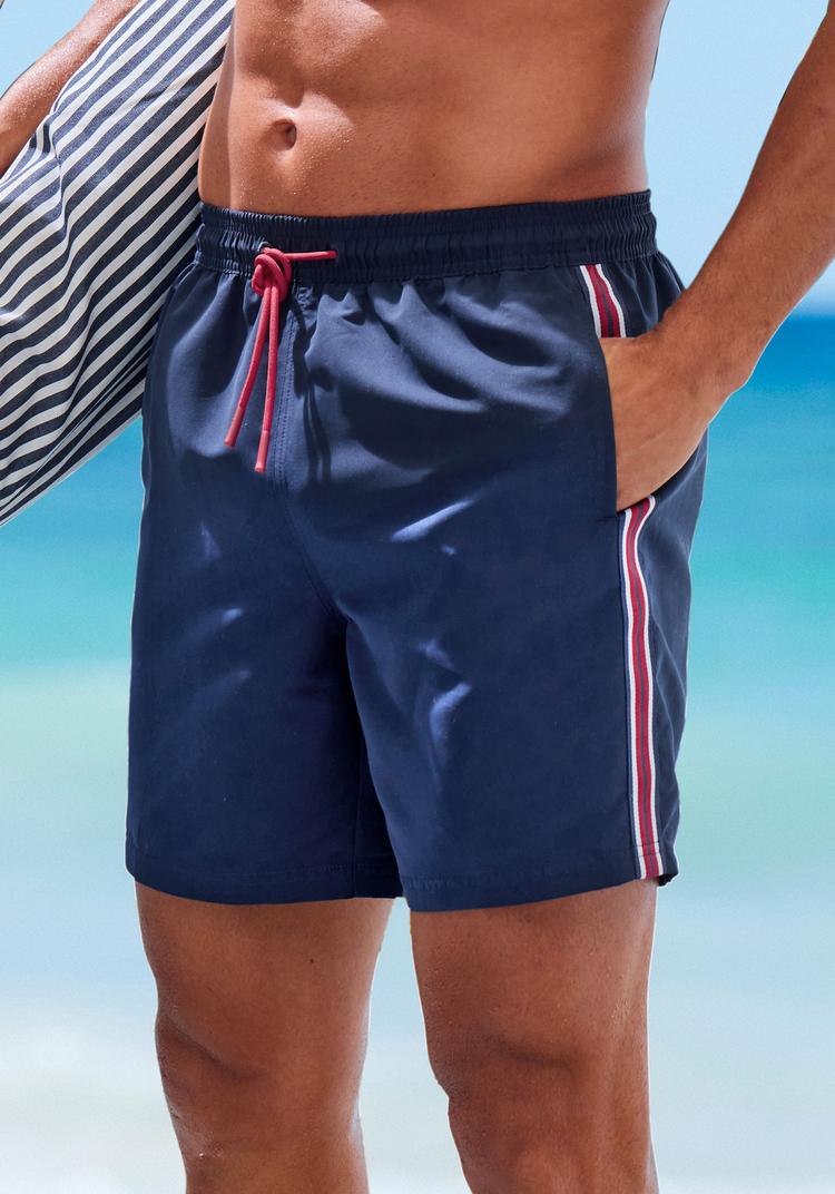 S.OLIVER S.OLIVER Badeshorts Badehose Herren - marine - 0 | SportScheck