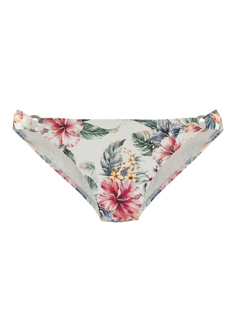 Lascana Lascana Bikini-Hose Bikini Hose Damen - creme bedruckt - 0 | SportScheck