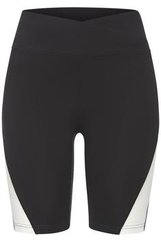 LASCANA Active Radlerhose Fahrradtights Damen anthrazit weiß grau