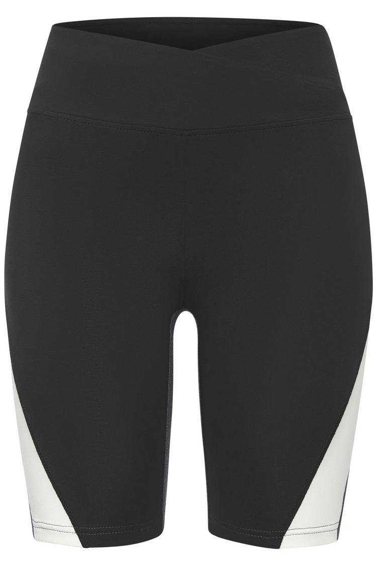 LASCANA Active LASCANA Active Radlerhose Fahrradtights Damen - anthrazit - wei&szlig; - grau - 0 | SportScheck