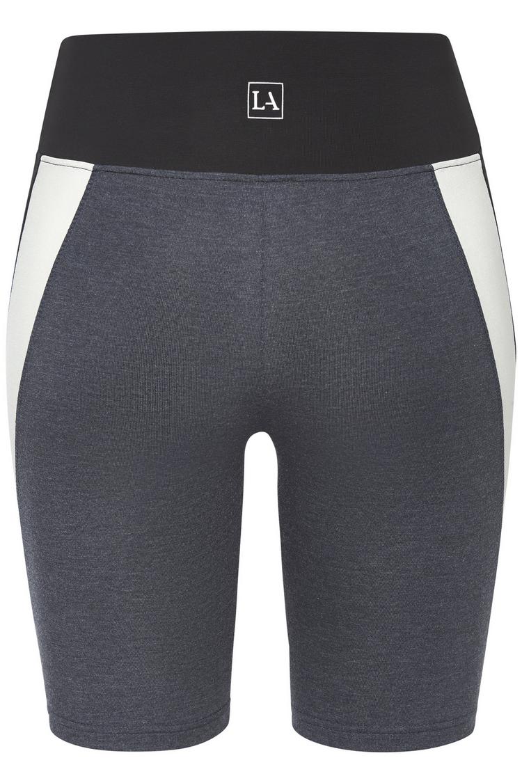 LASCANA Active LASCANA Active Radlerhose Fahrradtights Damen - anthrazit - wei&szlig; - grau - 0 | SportScheck