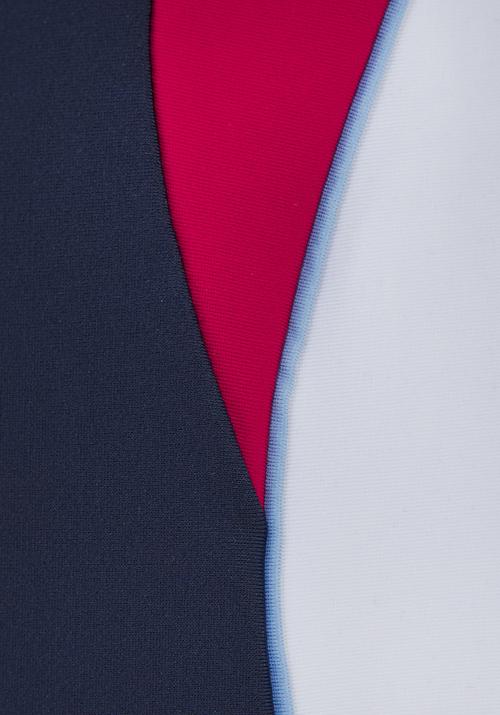 Rückansicht von S.OLIVER Badehose Badeshorts Herren marine