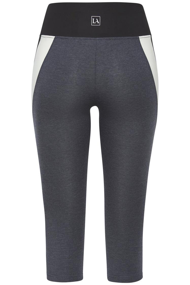LASCANA Active LASCANA Active Caprileggings Tights Damen - anthrazit - wei&szlig; - grau - 0 | SportScheck
