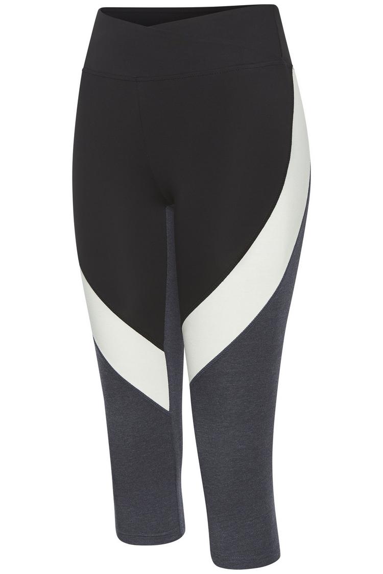 LASCANA Active LASCANA Active Caprileggings Tights Damen - anthrazit - wei&szlig; - grau - 2 | SportScheck