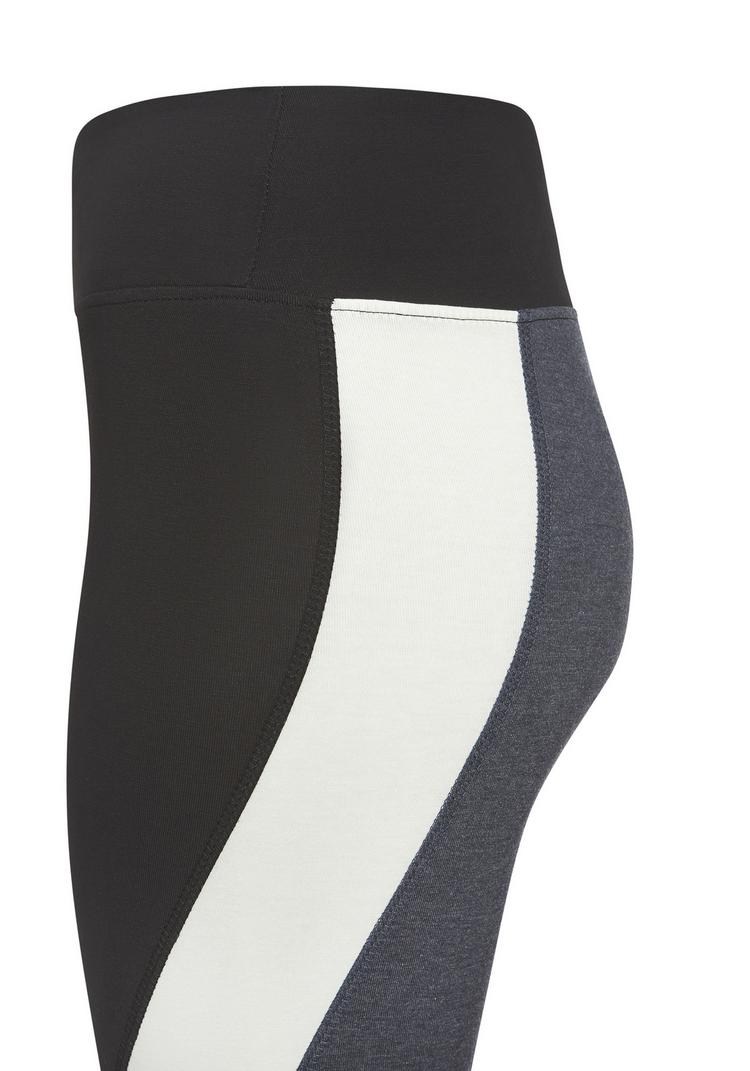 LASCANA Active LASCANA Active Caprileggings Tights Damen - anthrazit - wei&szlig; - grau - 3 | SportScheck