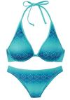 Buffalo B&uuml;gel-Bikini Bikini Set Damen - blau-t&uuml;rkis