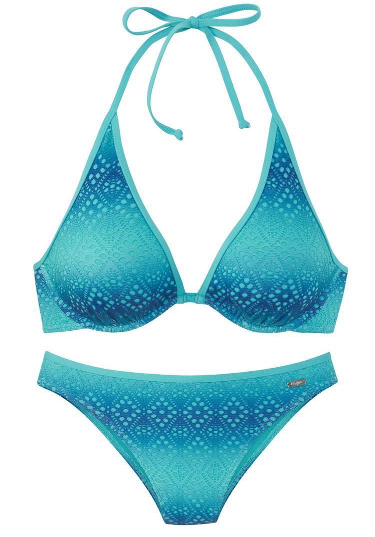 Buffalo Buffalo B&uuml;gel-Bikini Bikini Set Damen - blau-t&uuml;rkis - 0 | SportScheck