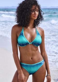 Rückansicht von Buffalo Bügel-Bikini Bikini Set Damen blau-türkis