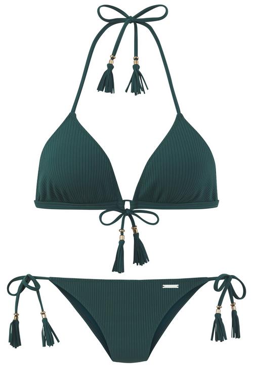 ELBSAND Triangel-Bikini Bikini Set Damen