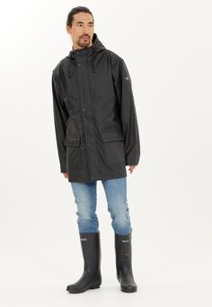 Rückansicht von Weather Report Torsten Regenjacke Herren 1001 Black