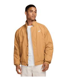 Nike Club Futura Jacke Sweatjacke Herren braunweiss