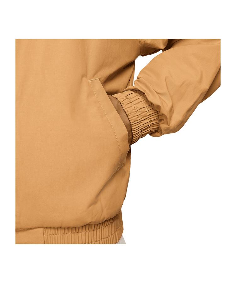 Nike Nike Club Futura Jacke Sweatjacke Herren - braunweiss - 1 | SportScheck