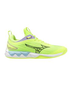 Mizuno Weiß Hallenschuhe Herren gelb