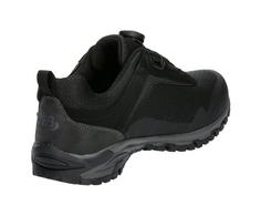 Rückansicht von Brütting Outdoorschuh Wanderschuhe Herren schwarz
