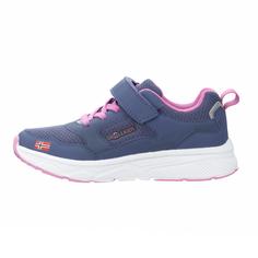 Trollkids Haugesund Sneaker Kinder violettblau-malve rosa