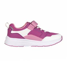 Rückansicht von Trollkids Haugesund Sneaker Kinder wildrose-malve rosa