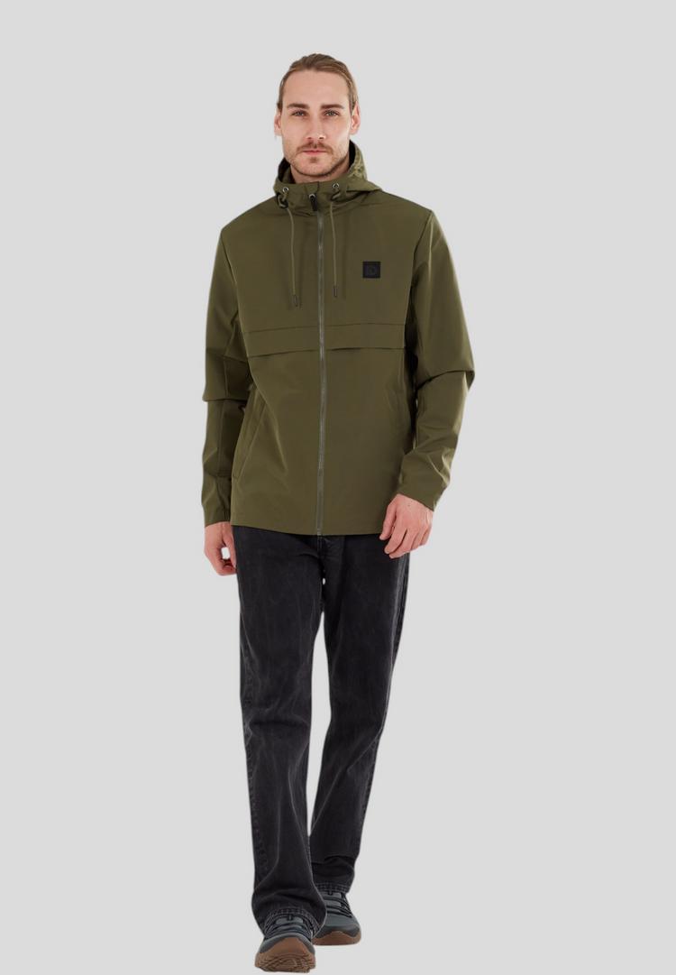 FUNDANGO FUNDANGO Clayton Casual Jacket Softshelljacke Herren - oliv - 1 | SportScheck