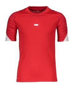 Nike Strike 21 T-Shirt Funktionsshirt Herren rotweiss