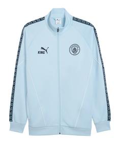 PUMA Manchester City KING Anthem Jacke Trainingsjacke Herren blau