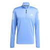 adidas Own the Run Half-Zip Oberteil Laufshirt Herren - Blue Fusion