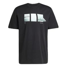 adidas Lens Power Of Three Graphic T-Shirt T-Shirt Herren Black