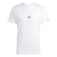 adidas F50 T-Shirt mit Grafik Funktionsshirt Herren - White