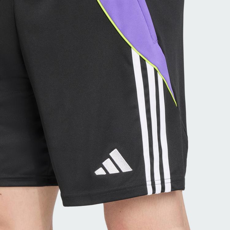 adidas adidas Tiro 24 Trainingsshorts Fu&szlig;ballshorts Herren - Black / Purple Rush - 0 | SportScheck