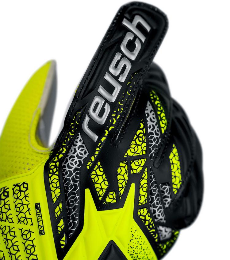 Reusch Reusch Attrakt Solid Junior Torwarthandschuhe - 2014 safe yellow/silver - 3 | SportScheck