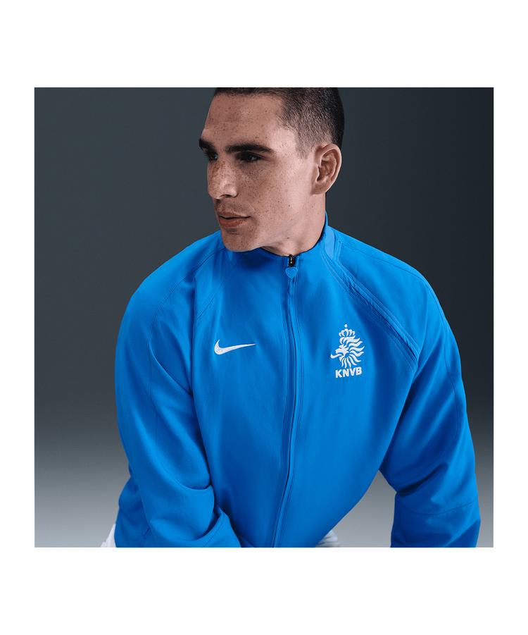 Nike Nike Niederlande Reissue 2004 Jacke Trainingsjacke Herren - blau - 2 | SportScheck