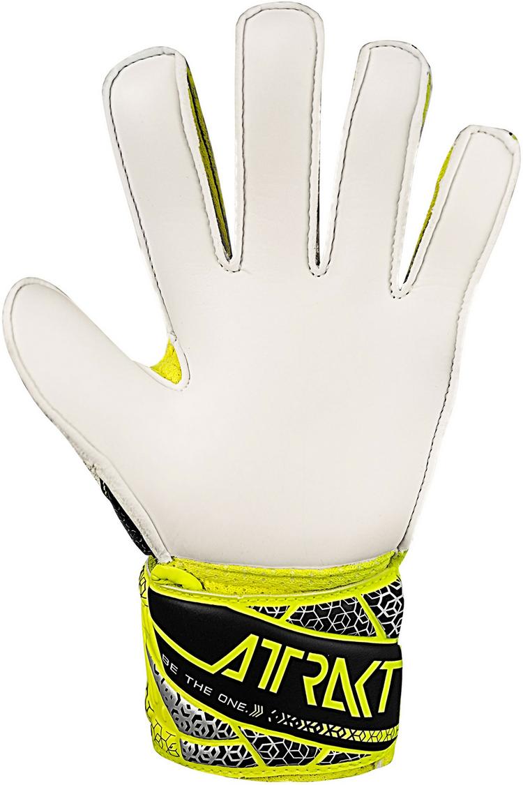Reusch Reusch Attrakt Solid Junior Torwarthandschuhe - 2014 safe yellow/silver - 4 | SportScheck