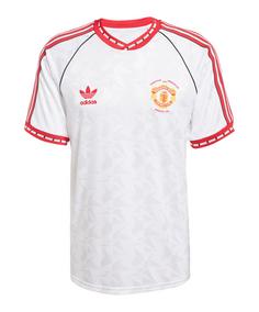 adidas Manchester United 1991 Trikot Weiß Fußballtrikot weiss