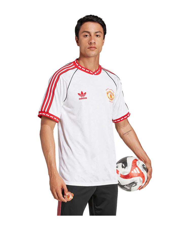 adidas adidas Manchester United 1991 Trikot Wei&szlig; Trikot - weiss - 3 | SportScheck
