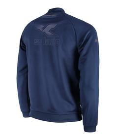 Rückansicht von Mizuno Trainingsjacke Trainingsjacke blau