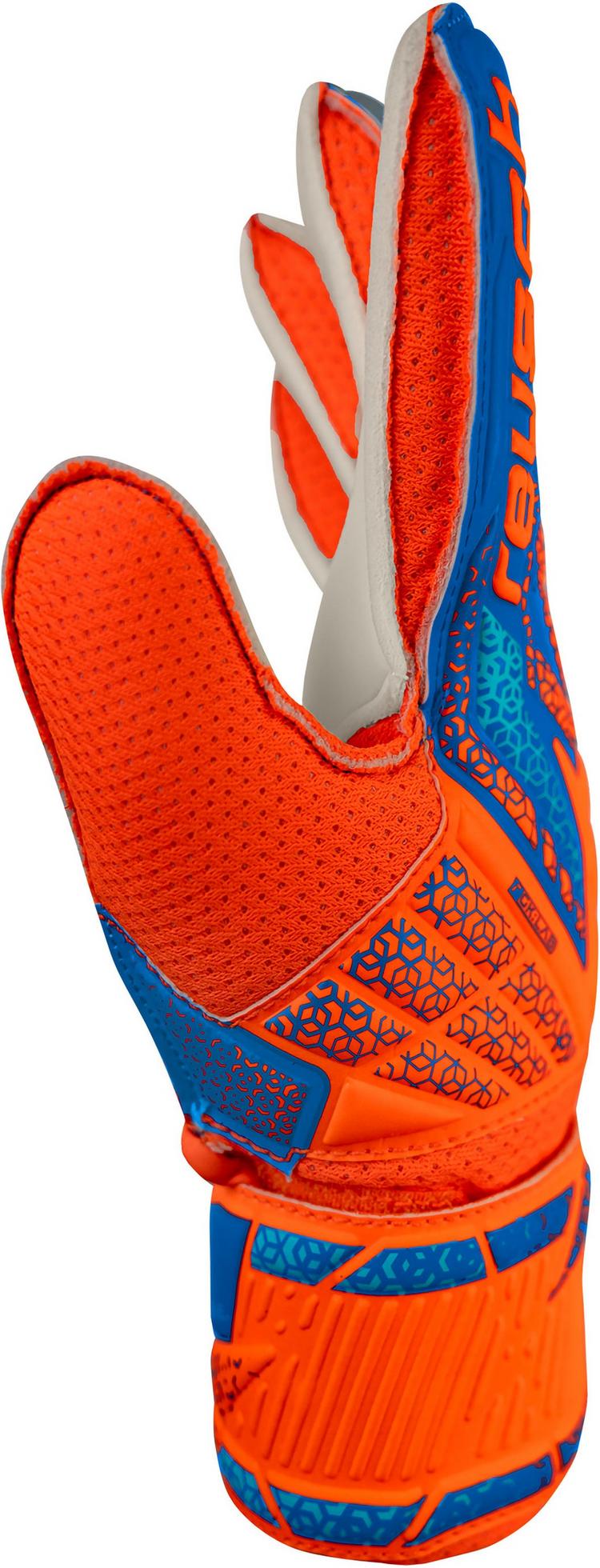 Reusch Reusch Attrakt Solid Junior Torwarthandschuhe - 2290 shocking orange/blue - 3 | SportScheck