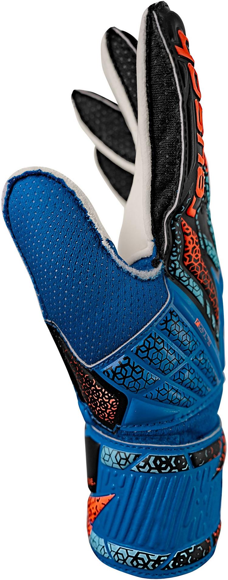Reusch Reusch Attrakt Solid Junior Torwarthandschuhe - 4467 electric blu/shock. orang - 0 | SportScheck