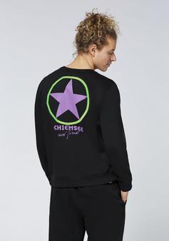 Rückansicht von Chiemsee Sweatshirt Sweatshirt Herren 19-3911 Black Beauty