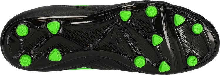 Lotto Lotto Stadio 705 Fu&szlig;ballschuhe - 1NI All Black/Spring Green - 4 | SportScheck