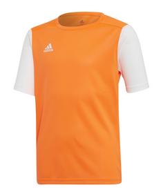 adidas Estro 19 Trikot kurzarm Fußballtrikot Herren orangeweiss