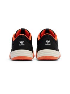 Rückansicht von hummel MULTIPLAY FLEX LC JR Hallenschuhe Kinder ANTHRACITE