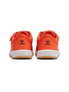 Rückansicht von hummel MULTIPLAY FLEX VC JR Hallenschuhe Kinder NASTURTIUM